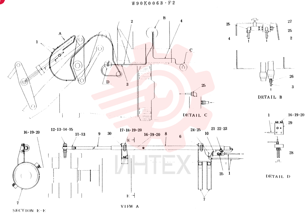 BUCKET-LEVELER W90K0063
