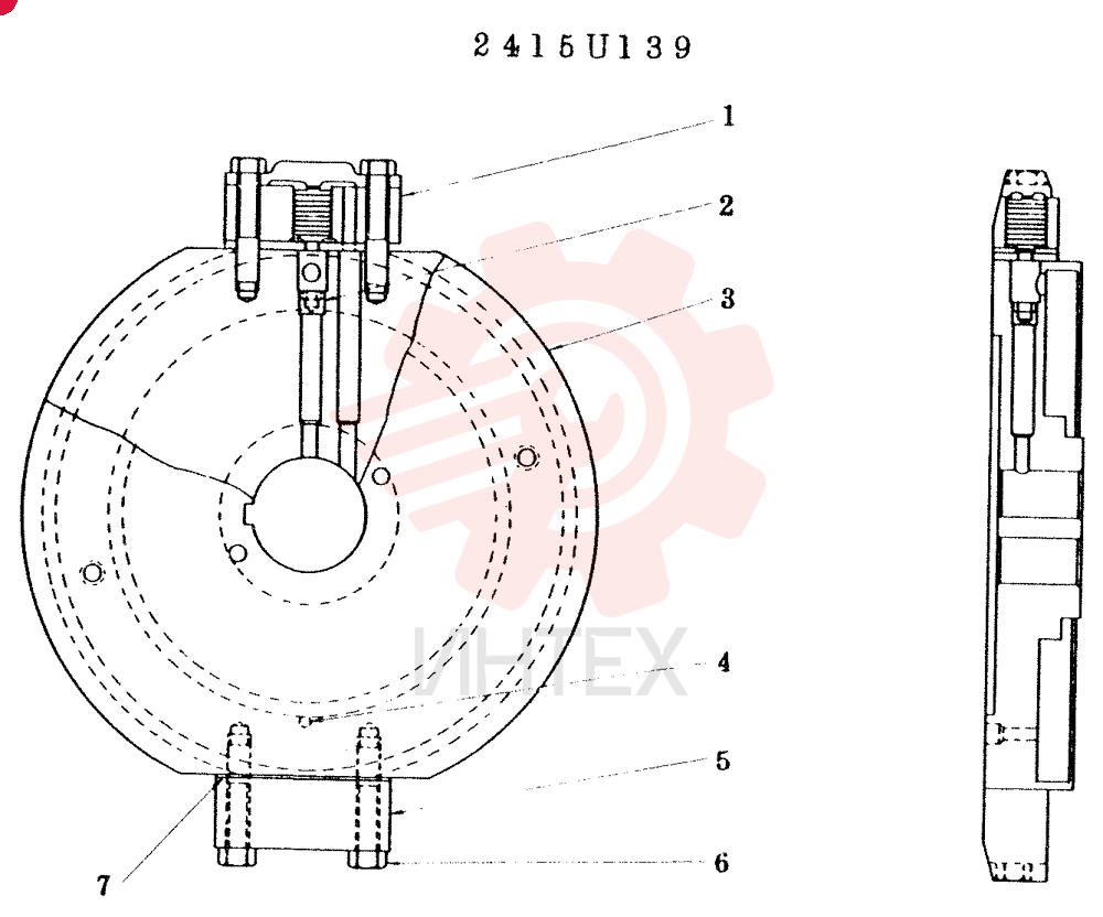 CARRIER ASSY 2415U139