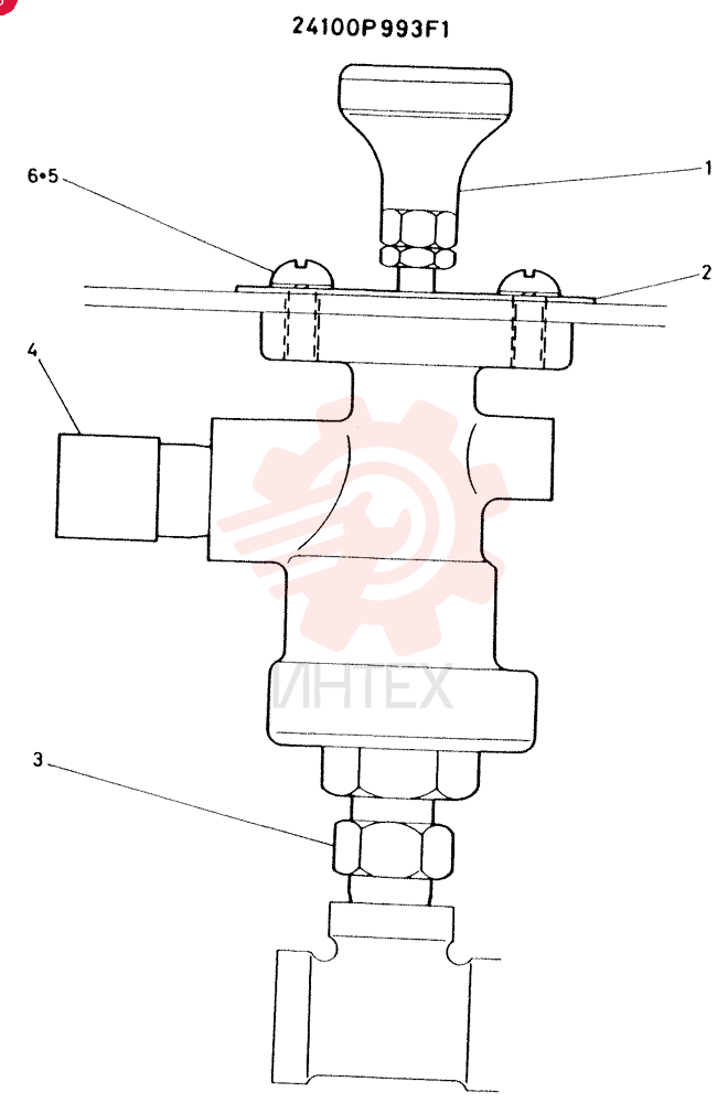 CONTROL GROUP,BRAKE CONSISTS OF REF 1 TO 6