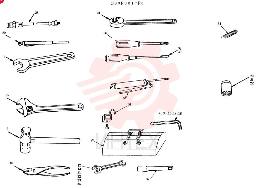 TOOL ASSEMBLY 800N0017F6