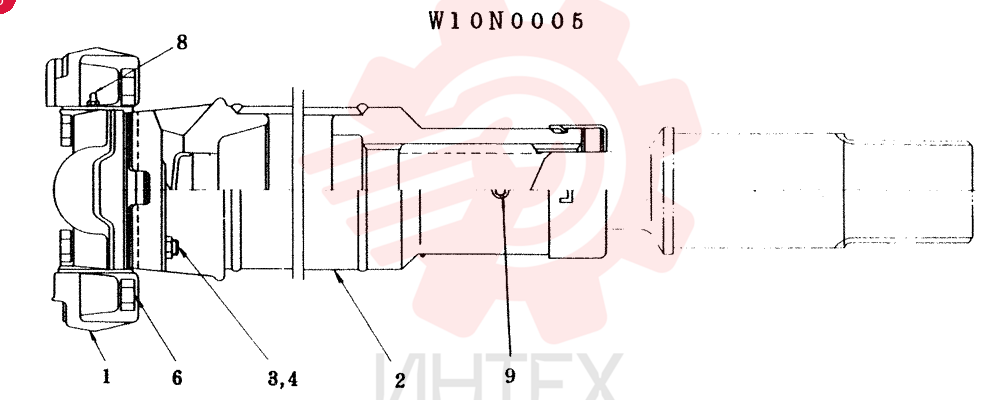 UNIVERSAL JOINT W10N0005
