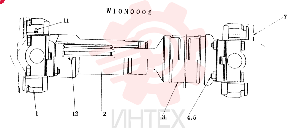UNIVERSAL JOINT W10N0002 (2)