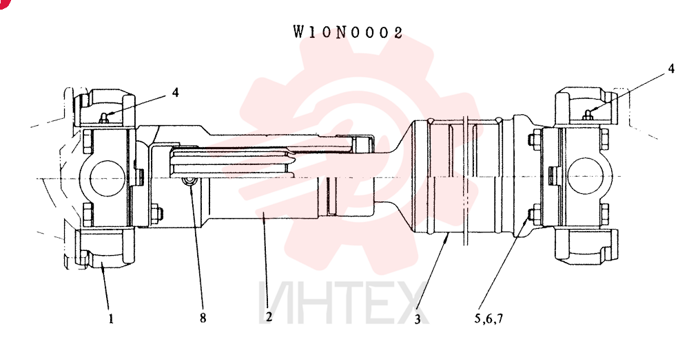 UNIVERSAL JOINT W10N0002 (1)