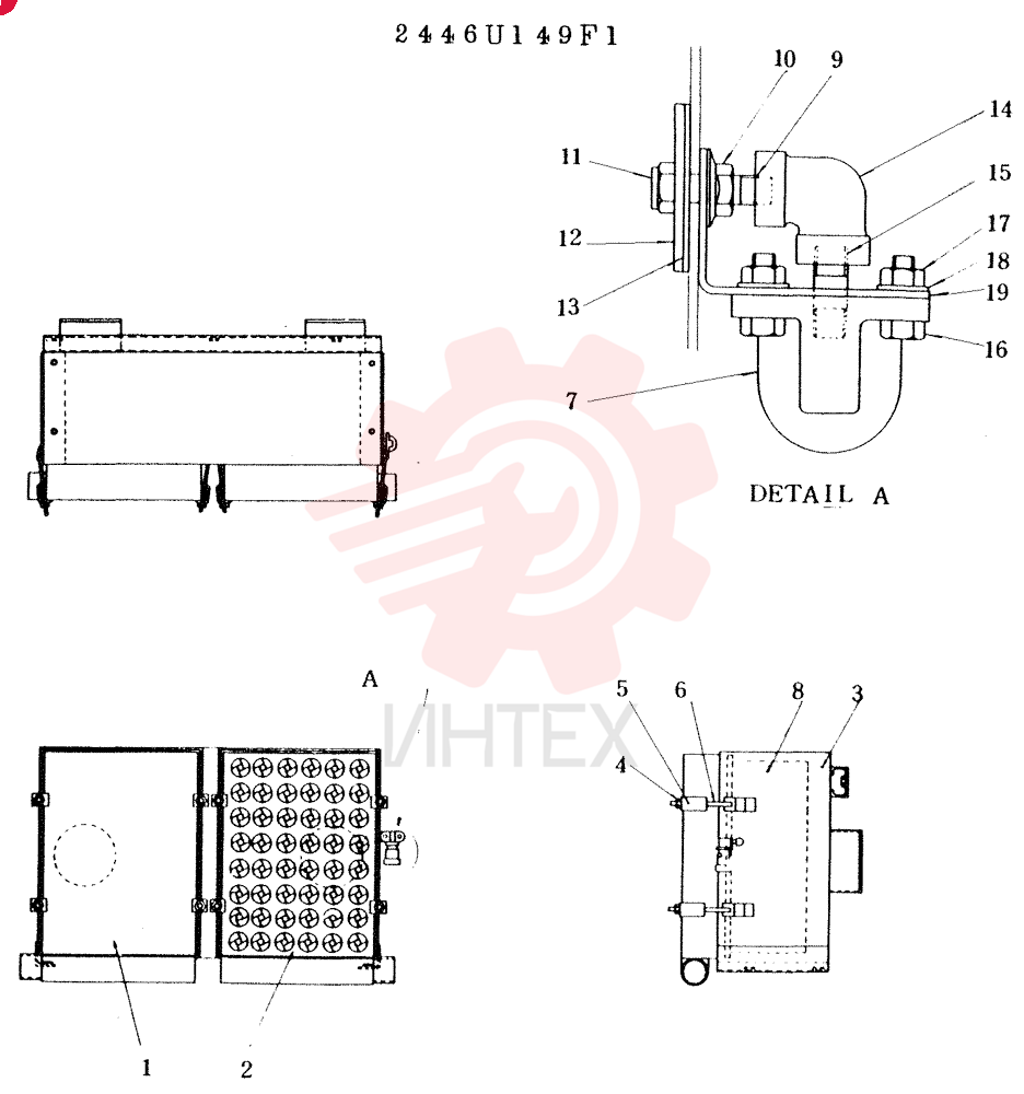 AIRCLEANER   ASSY 2446U149F1