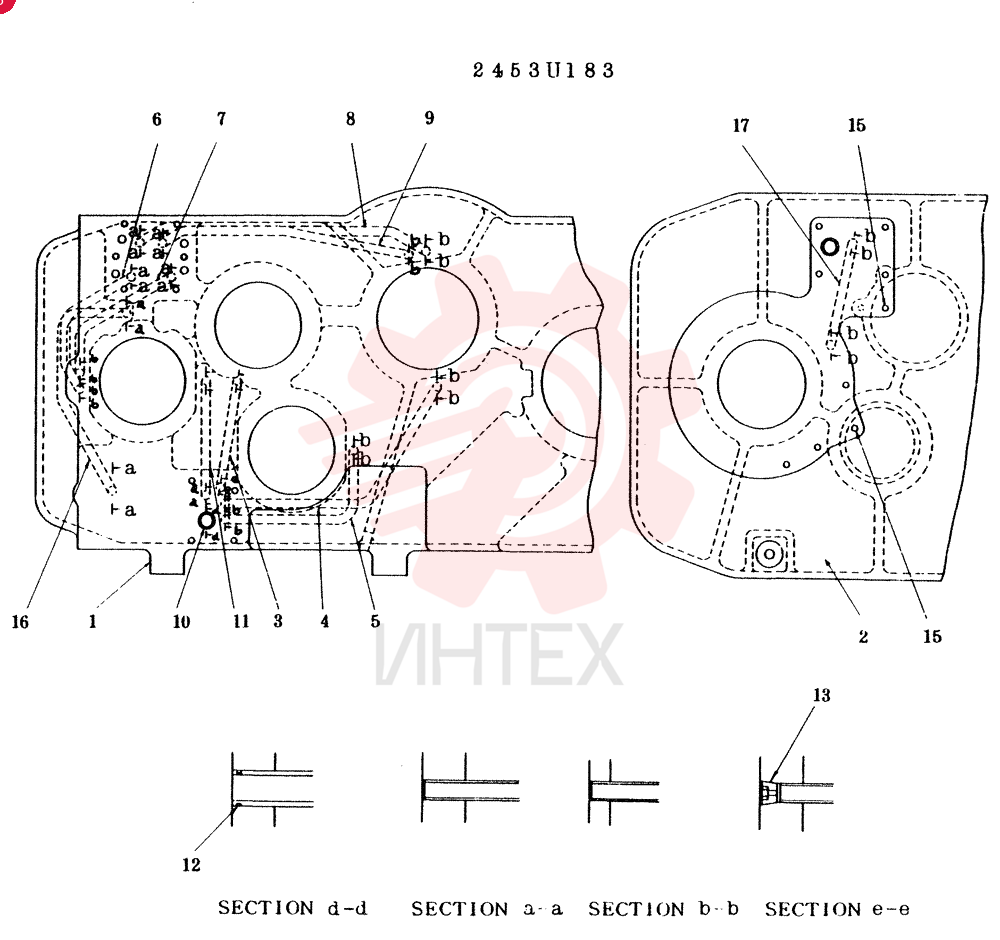 HOUSING ASSY 2453U183