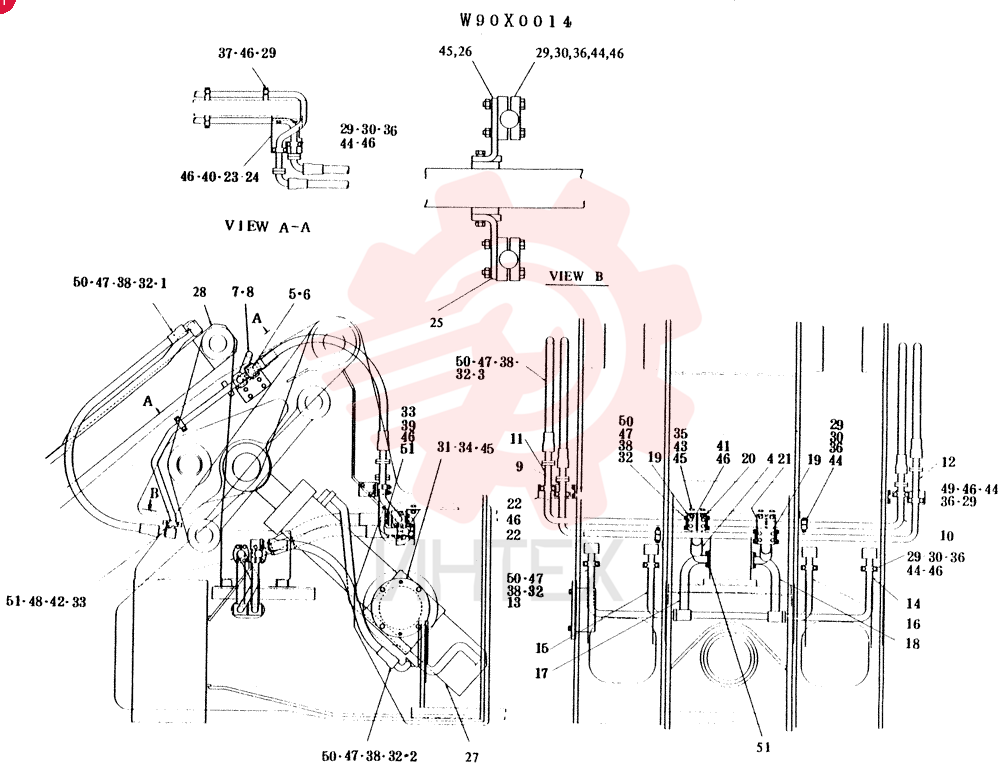 HYDR LINES, FR. W90X0014