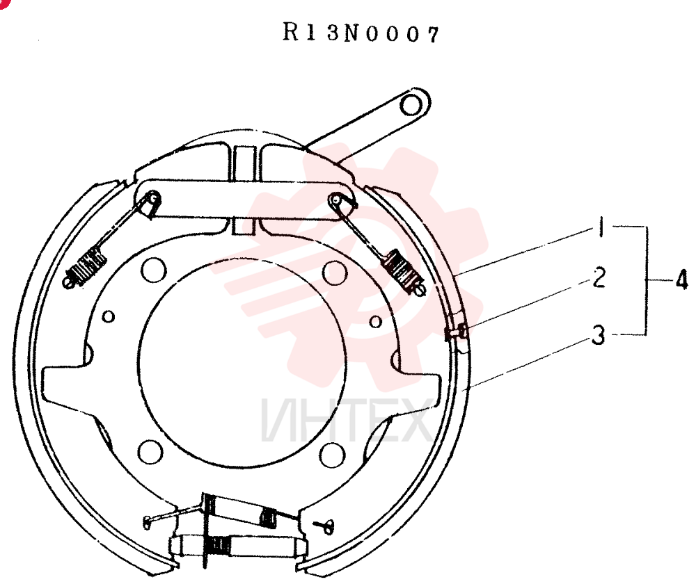 Схема (LK1500A) - WHEEL LOADERS ASN RH1022 (1/75-12/03) R13N0007