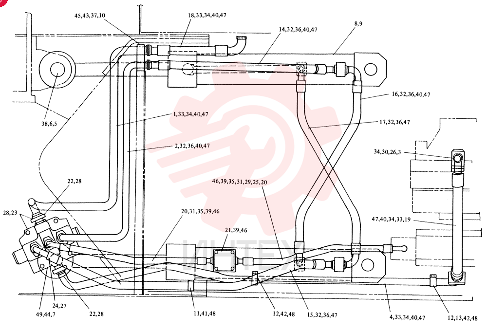 TUBE ASSY 2444P464