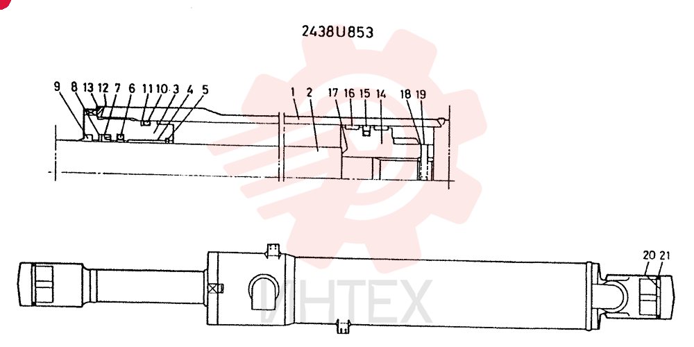 CYLINDER 2438U853