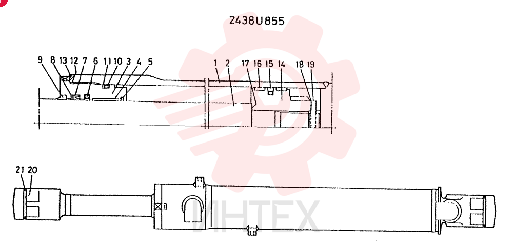 CYLINDER 2438U855