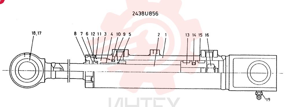 CYLINDER 2438U856