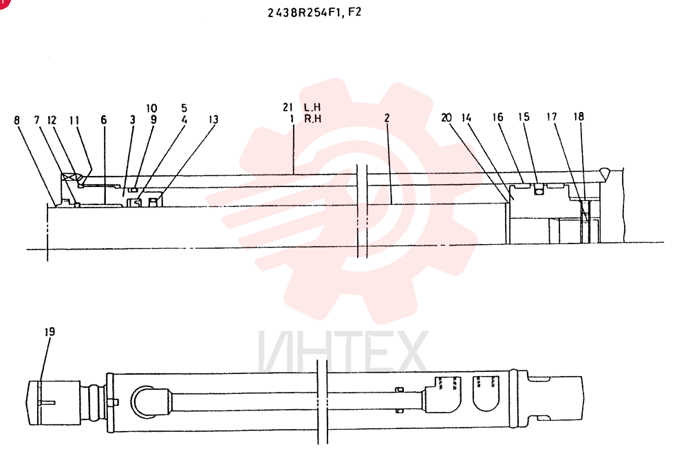 CYLINDER ASSY 2438R254F1