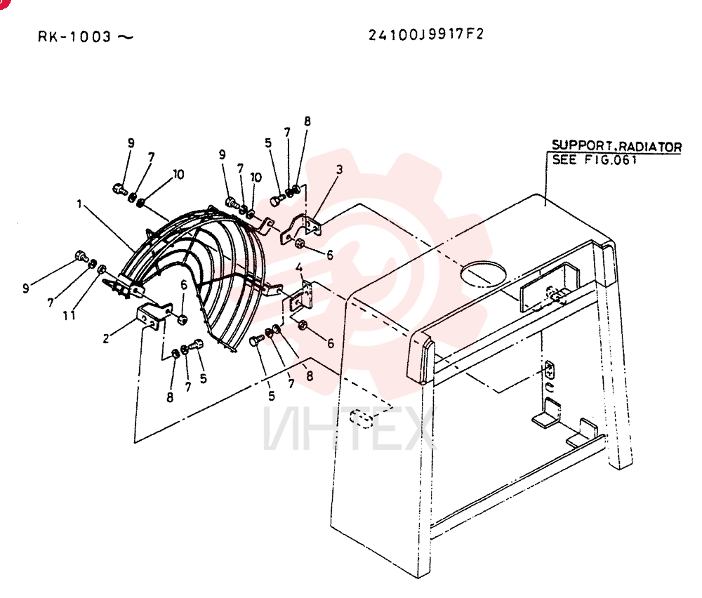 GUARD  GROUP,FAN 24100J9917F2