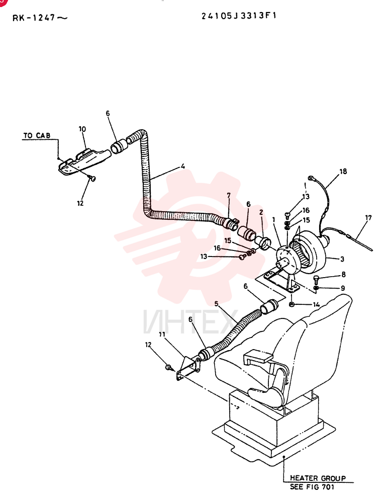 HEATER 24105J3313F1