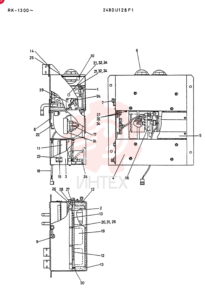 HEATER 2480U128F1