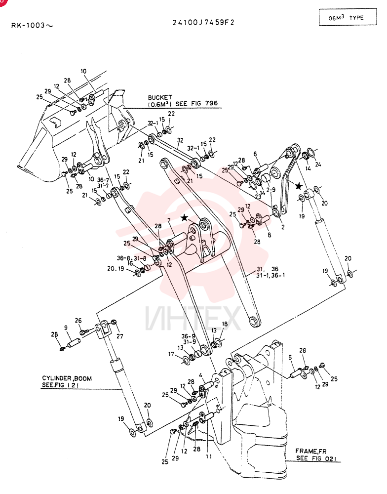 LINKAGE GROUP, BOOM 24100J7459F2