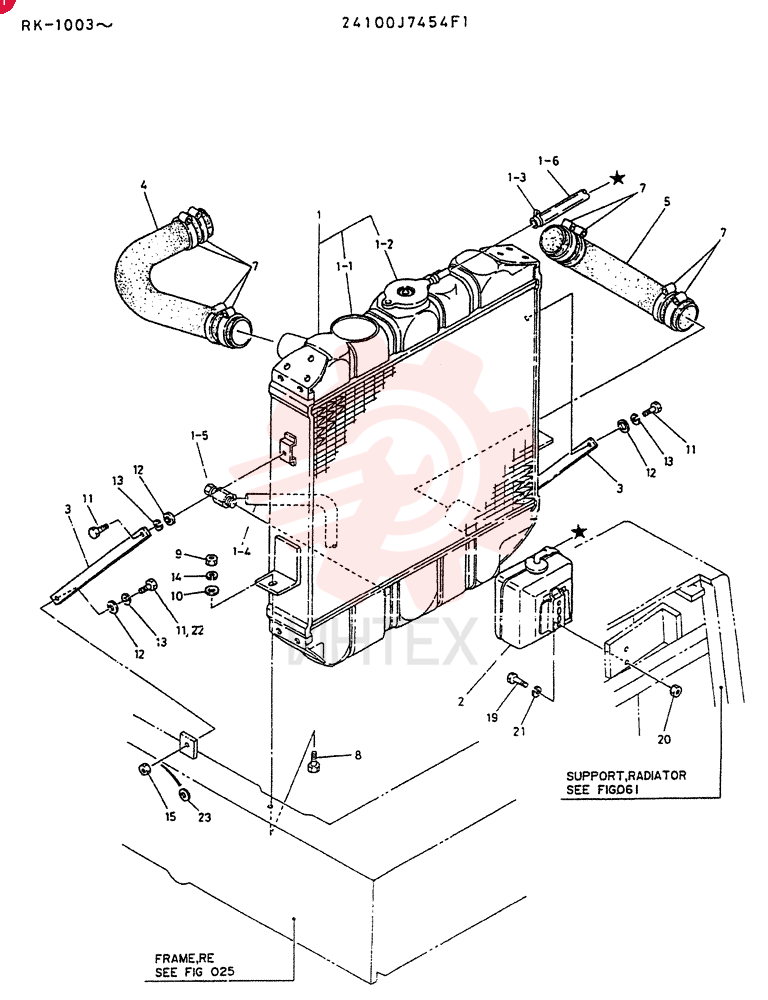 RADIATOR GROUP 24100J7454F1