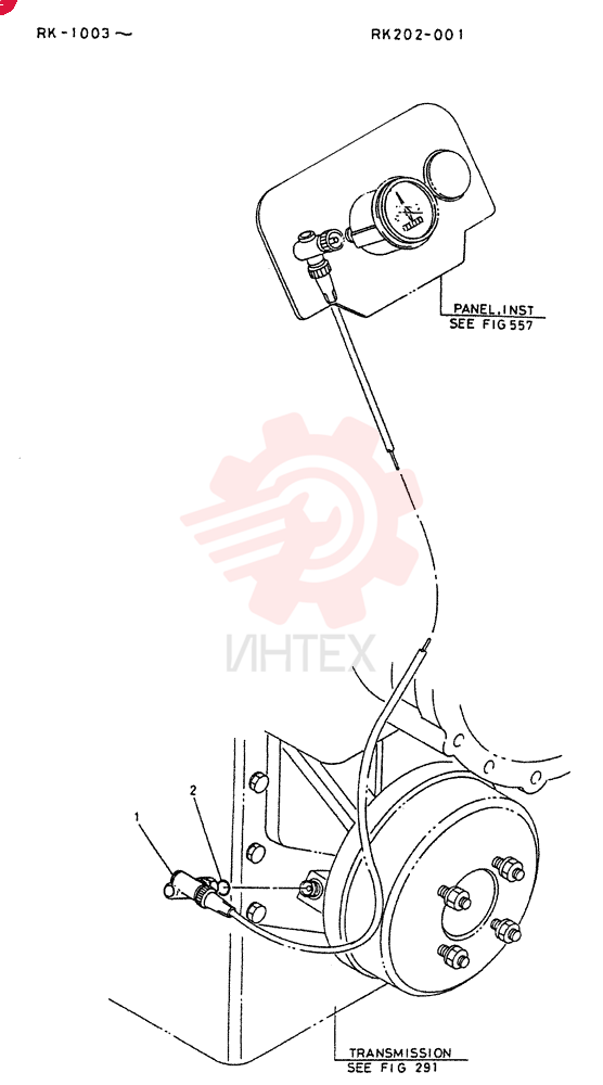 TACHOMETER  KIT RK202-001