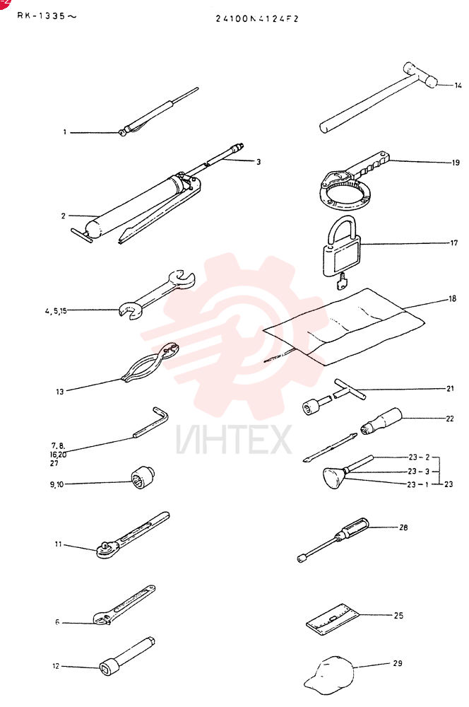 TOOL  ASSY 24100N4124F2