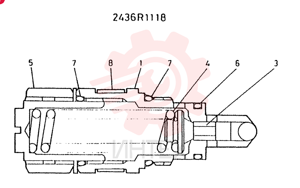 VALVE 2436R1118