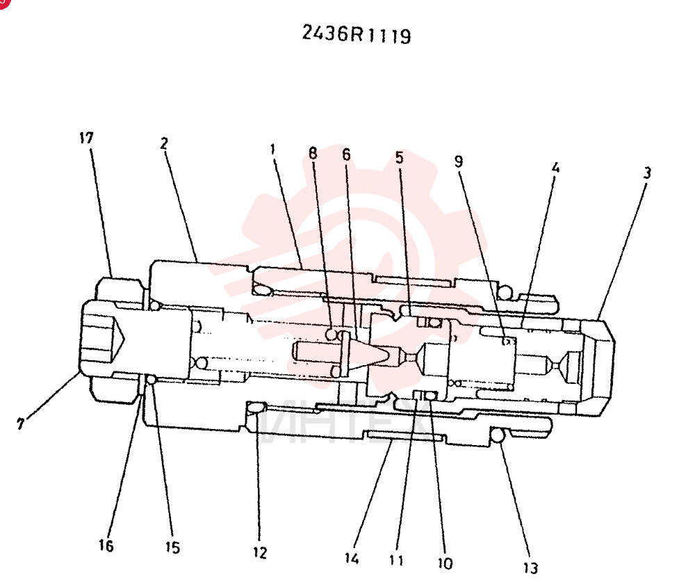 VALVE 2436R1119