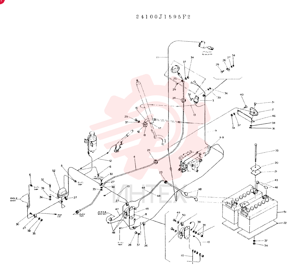 ELEC GROUP, ENGINE, CONSISTS OF REF 2 - 52