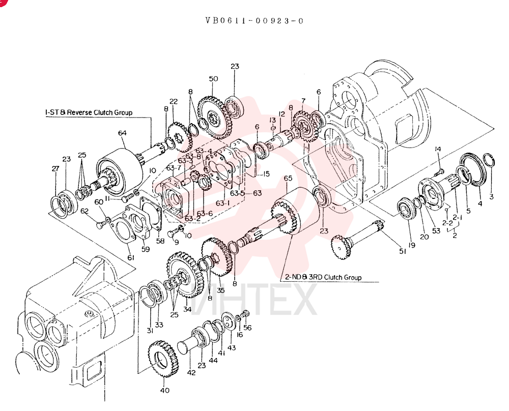 Схема (LK300) - WHEEL LOADER BTW RL1223 - RL2000 (1/03-12/03) VB0611-00923-0