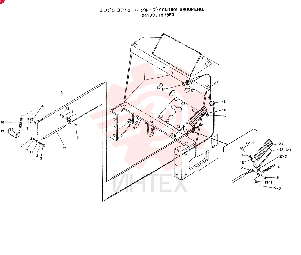 CONTROL GROUP, ENG. REF 2 TO 24