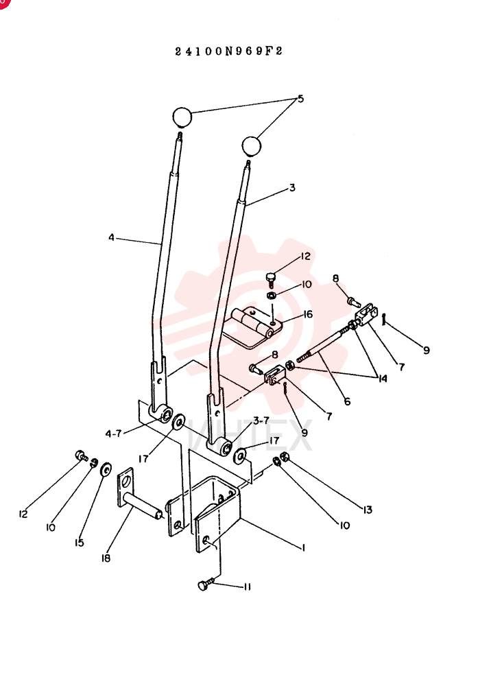 CONTROL GROUP, HYDR REF 1 TO 18