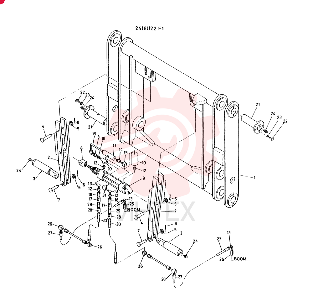 COUPLERASSY,QUICK CONSIST OFREF 1 TO 31