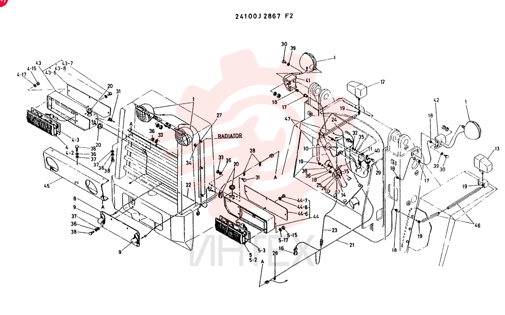 ELEC CROUP. LIGHT CONSISTS OF REF 1 10 17