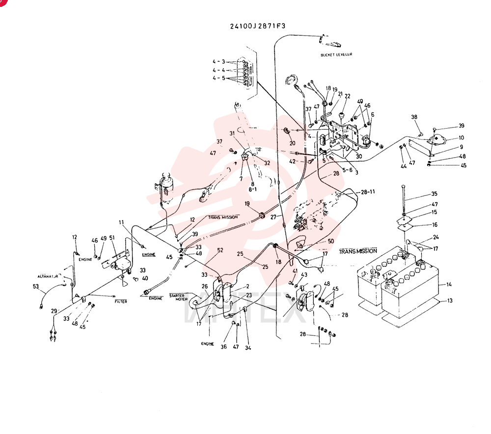 ELEC GROUP. ENGINE REF 2 TO 53