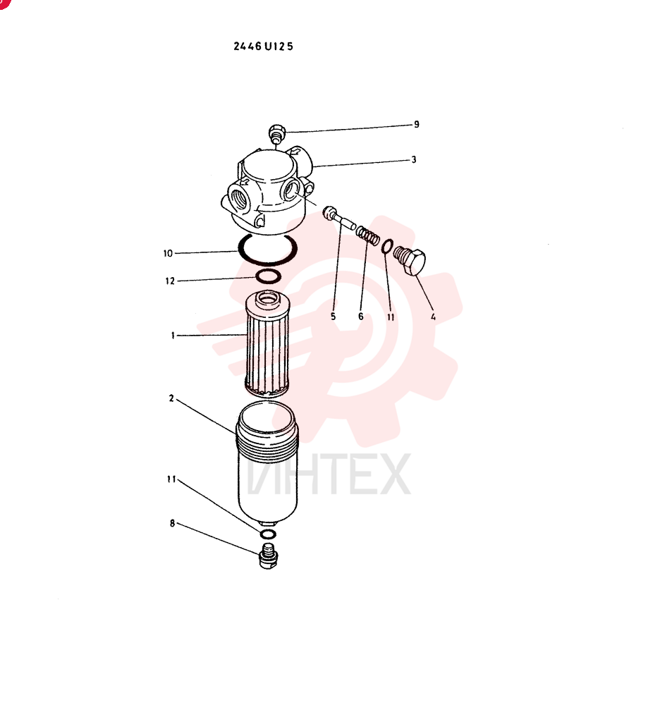 FILTER ASSY 2446U125