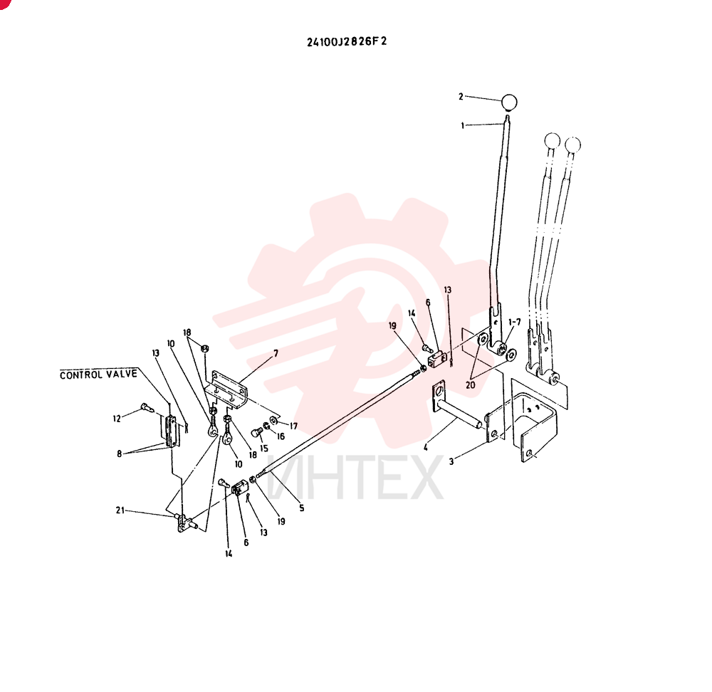 Схема (LK300A) - WHEEL LOADER ASN RL2001 (1/03-12/03) 24100J2826F2