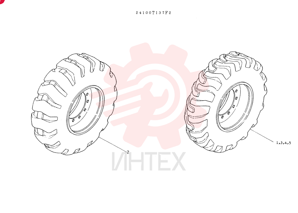 TIRE REF 1 TO 5