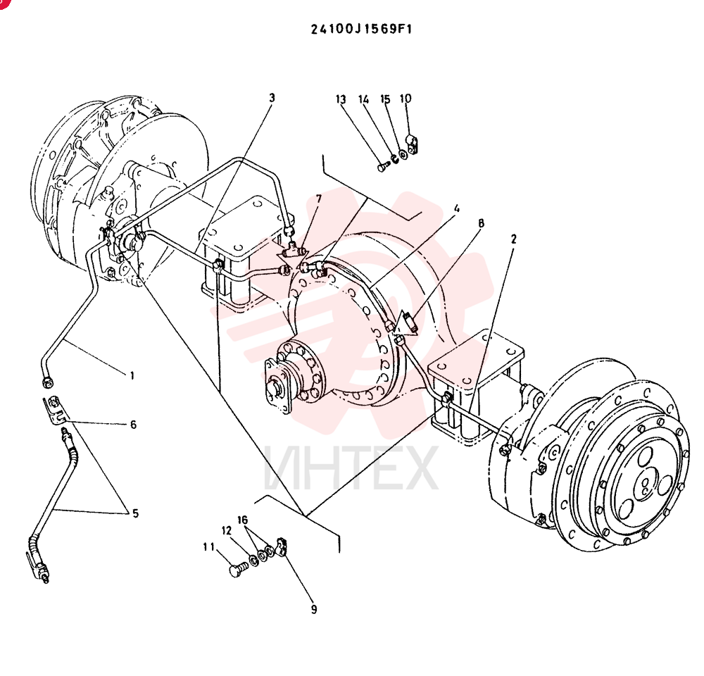 TUBE 24100J1569F1