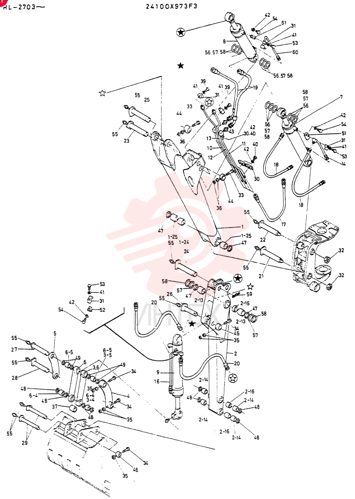 BOOM ASSY 24100X973F3