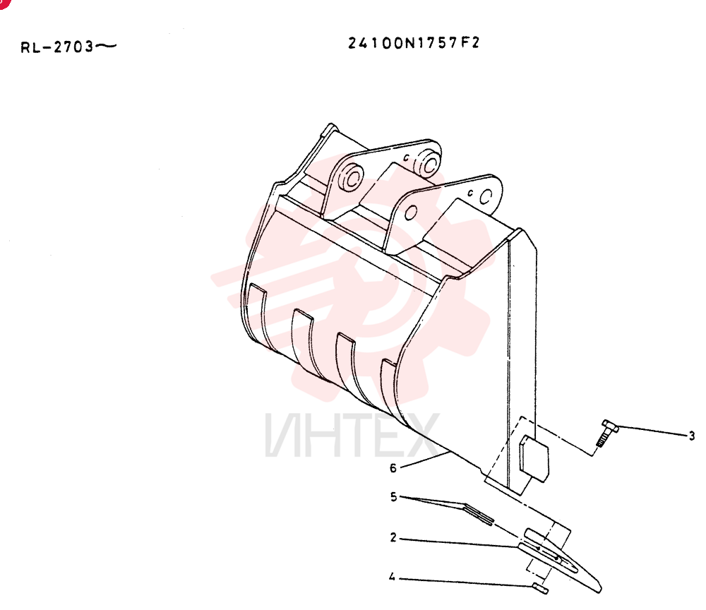 BUCKET  GROUP 24100N1757F2