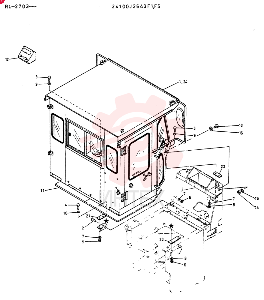 CAB GROUP, Serial Range: -RL2703