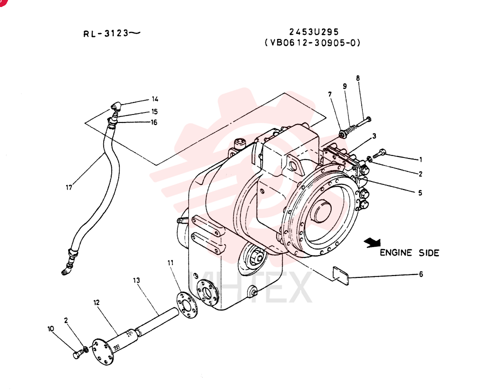 CASE ASSY, (VB0612-30905-0)
