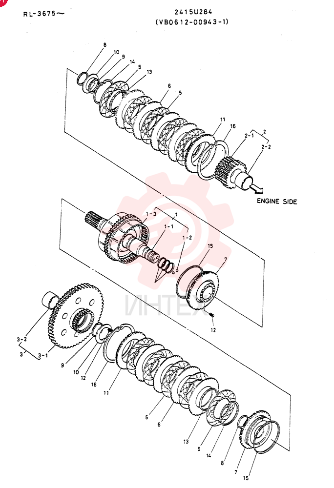CLUTCH   ASSY, (VB0612-00943-1