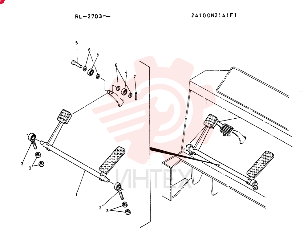 CONTROL   GROUP, BRAKE 24100N2141F1