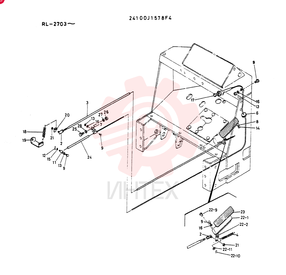 CONTROL GROUP, ENG. 24100J1578F4