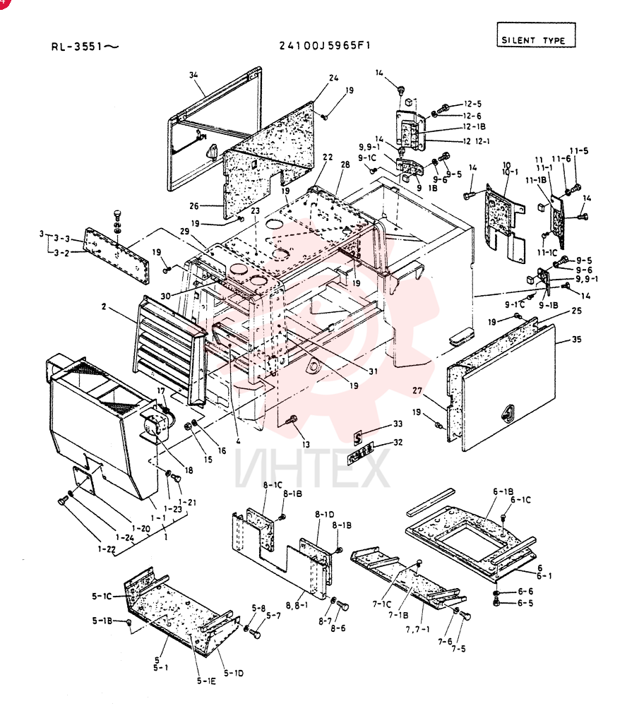 COVER, GROUP 24100J5965F1