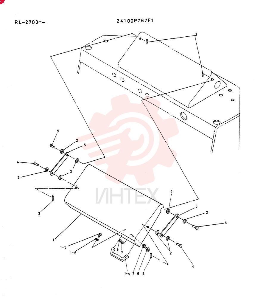 COVER 24100P767F1