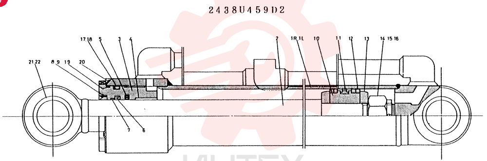 CYLINDER 2438U459D2