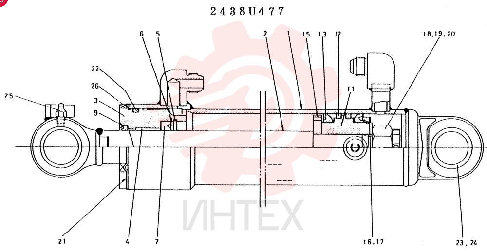 CYLINDER 2438U477