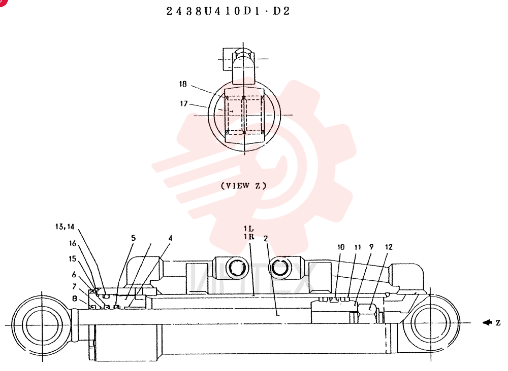 CYLINDER 2438U410D1