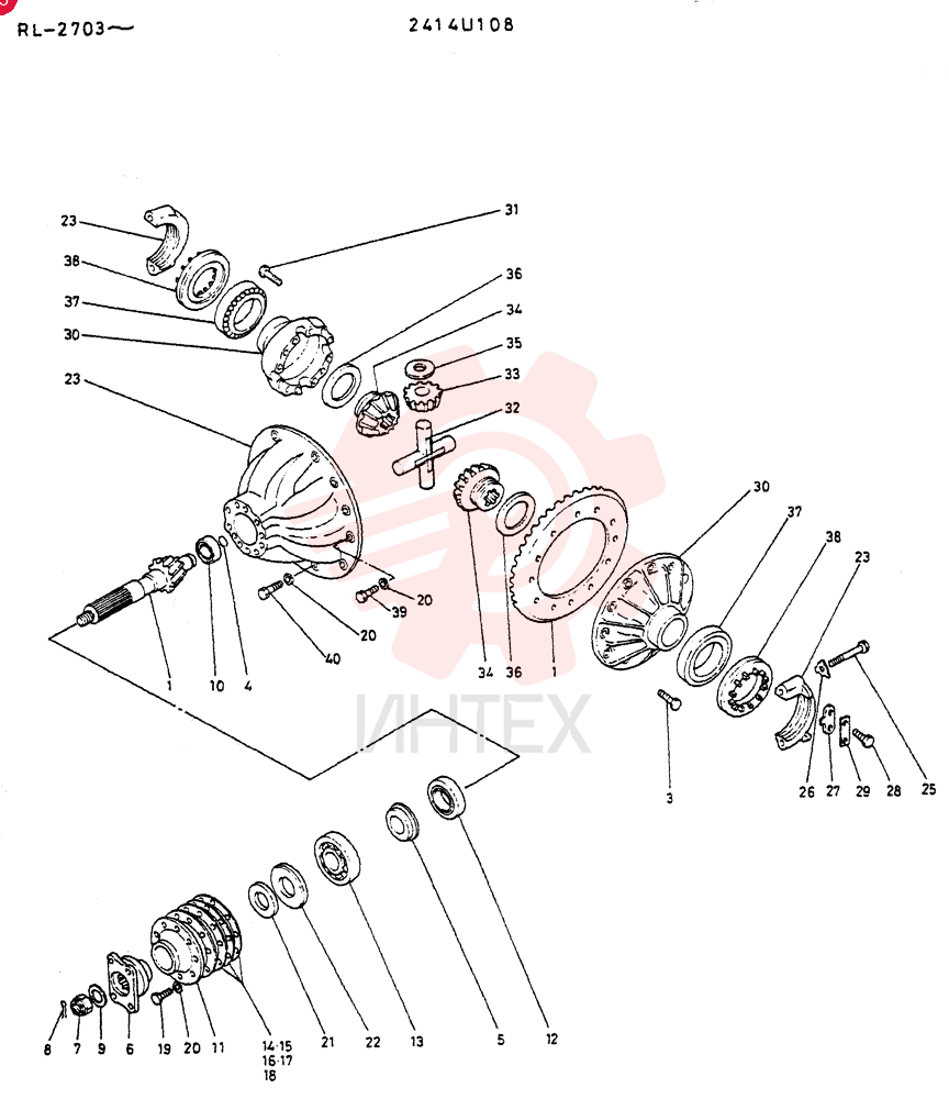 DIFFERENTIAL 2414U108