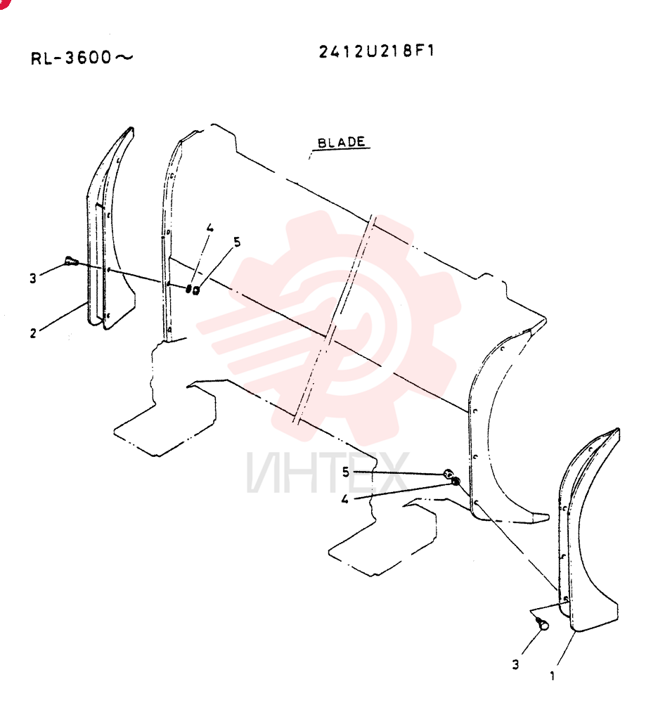 EDGE ASSY, SIDE 2412U218F1